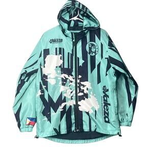 Valeza Anime Windbreaker‎ Jacket Jollibae Philippine Flag Sz S